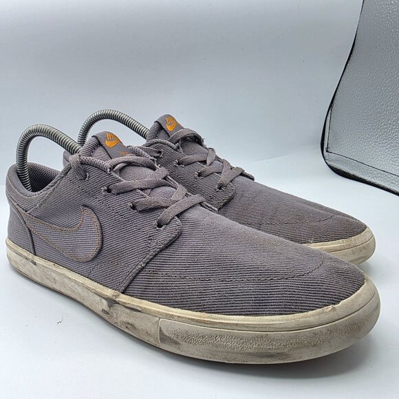 Nike SB Solarsoft Portmore 2 Womens Size 9 Gray Sneaker Shoes Walking Casual - Picture 1 of 13